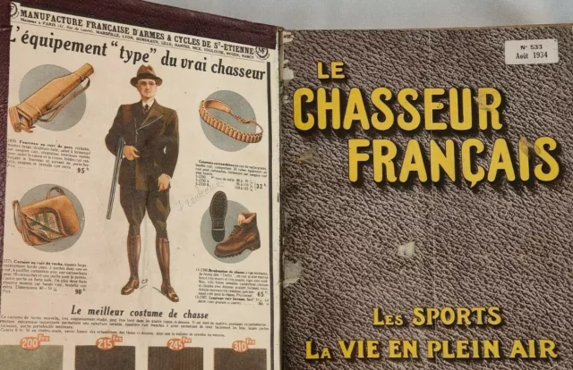 Revue "le chasseur français" de janvier à décembre 1935 - ANNEE COMPLETE