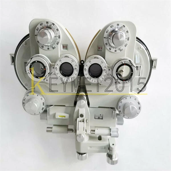1PCS Minus Manual Phoropter Vision Tester Optometry Refractor Creamy White Color