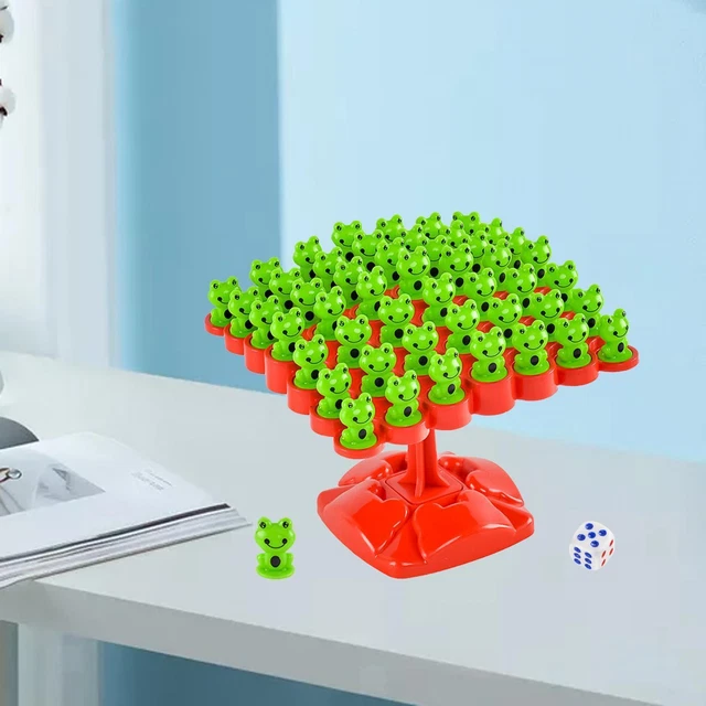 8 Pierres D'équilibre En Forme De Grenouille - Pour Enfants 3-8 Ans, Antidérapantes, 120 Kg Charge - Jeu Sensoriel Intérieur/extérieur - 2