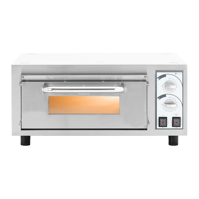 Four à pizza électrique 1 chambre 2200 W Ø 35 cm minuterie 30 min 4