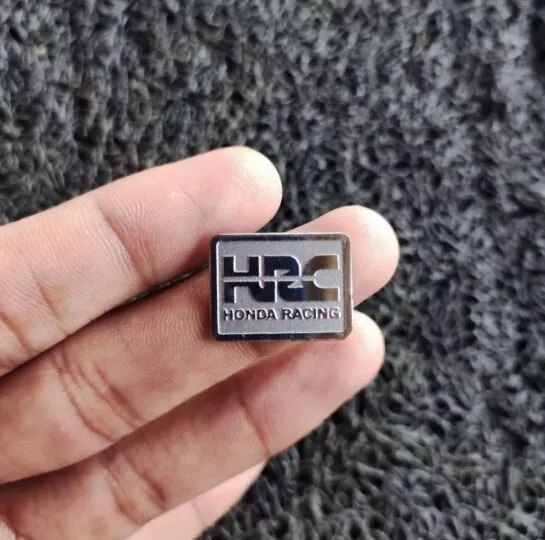 Universal Motorcycle Honda Emblem HRC Logo Square 3D SMALL Size 2 X 1.5 CM