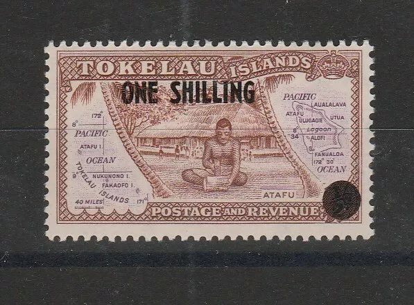 1956 Tokelau Série Ordinaire 1 S.Soprastampato 1 Val. MNH MF79701