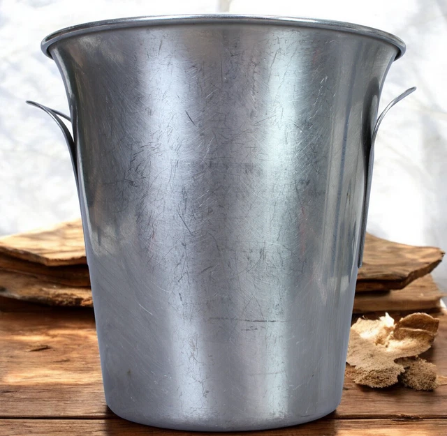Seau à Champagne / Glace Guy Degrenne - Métal Argenté - Diamètre 21 Cm