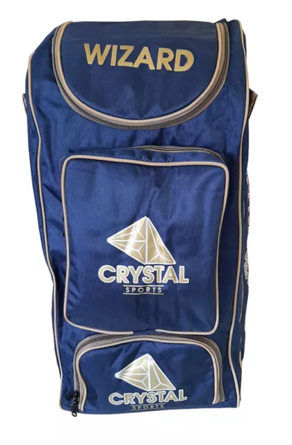 Crystal Sports Wizard Duffle Cricket Kit Bag- Blue