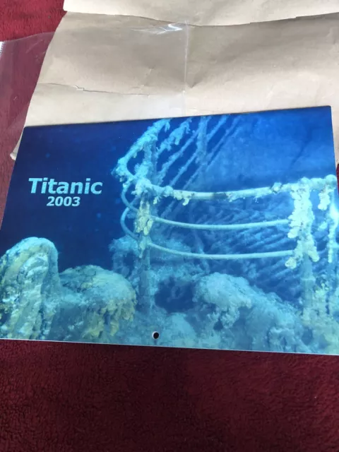 Titanic Wreck Callander 2003 Sighned  By Steve Rigby