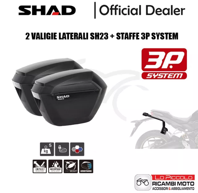 B0Tx58If + Sh23 Valigie Laterali Shad + Telai 3P Benelli Trk 502 X 2022