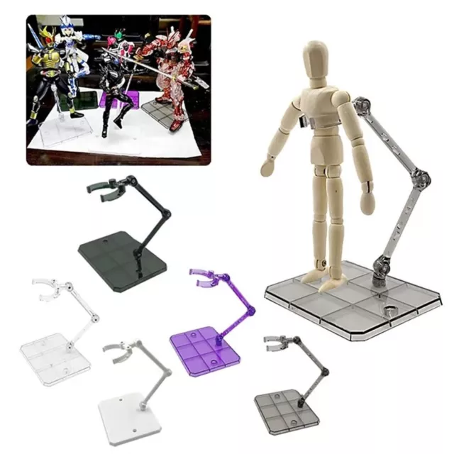 Action Figure Stand Flight Stands for Action Figures Display Humanoid  Support