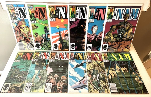 🩸The NAM Comic Book Lot of 23 (1986) #2,4,7-9,11,12,16,17,19,20,25,27,30-33 +