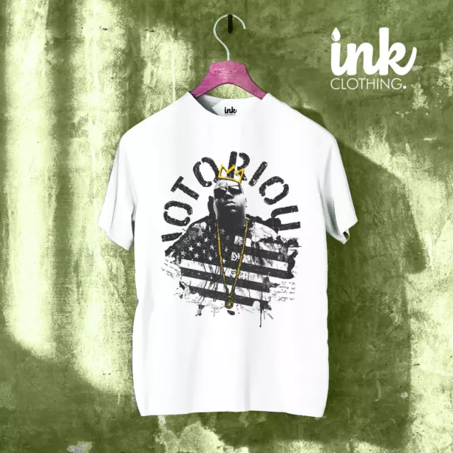 T-Shirt Uomo Ink Clothing 2022 The Notorious Big Rapper New York