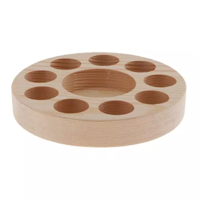 Support de rangement en bois, organisateur d'huile essentielle, peut contenir