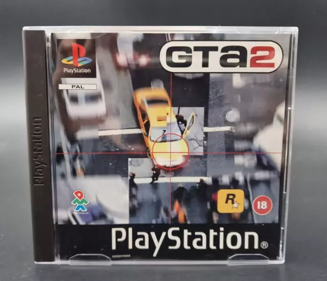 Grand Theft Auto 2 GTA - Sony Playstation 1 PS1 - Complet - PAL - Excellent Etat
