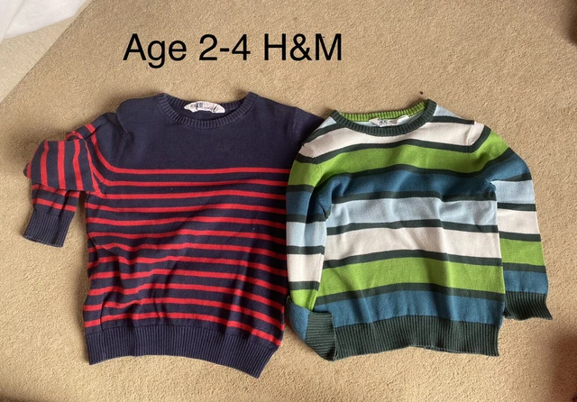 H and m deals boys jumpers