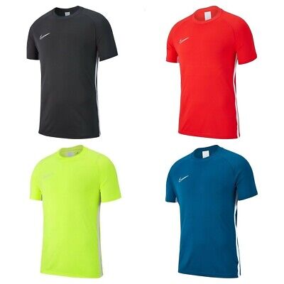 Nike Boys Kids T-Shirt Academy 19 Short Sleeve Tee T Shirt Football Jersey Tops
