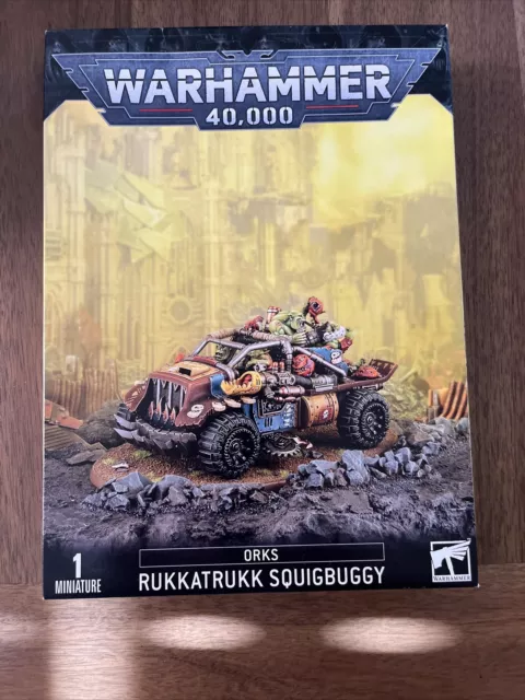 Ork Rukkatrukk Squigbuggy Orks Warhammer 40K New in Box Games Workshop GW