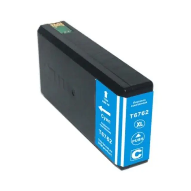 Compatible Premium Ink Cartridges 676XL Cyan Ink Cartridge - for use in Epson Pr