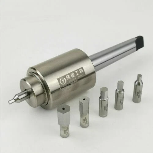 6 heads Rotary Hexagon Hole Broach Tool Kit KC-CX08P3 with Morse 3# Holder
