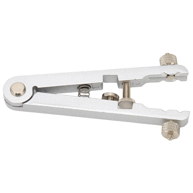 Pince à Boucler 2,25 Mm Pour Bijoux - 9 Broches, Poignée Ressort Jaune - Compatible Fils 18 à 26 Gauge - Outil De Pliage Facile