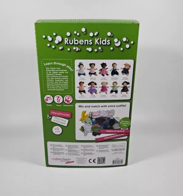 Rubens Barn Kids Boy Doll Oliver NEW 2