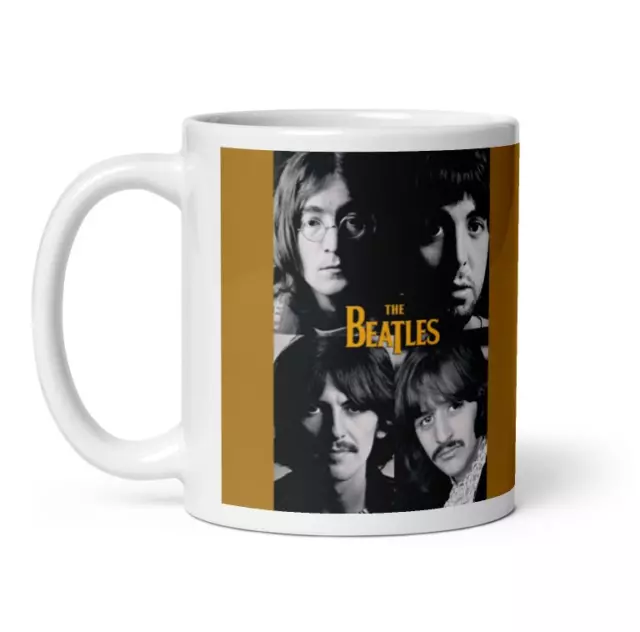 The Beatles Coffee Mug, The Beatles Cup, John Lennon Mug, Paul McCartney Mug