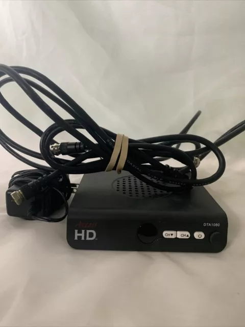 Access HD-TV Converter Digital to Analog NO REMOTE Model DTA1080D Cable Cords