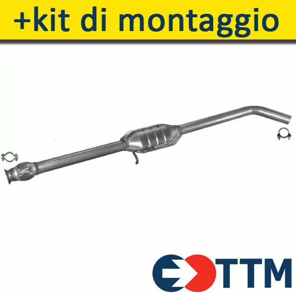 RENAULT MEGANE I SCENIC 1.4 1.6 1995-2002 Silenziatore Marmitta Centrale+