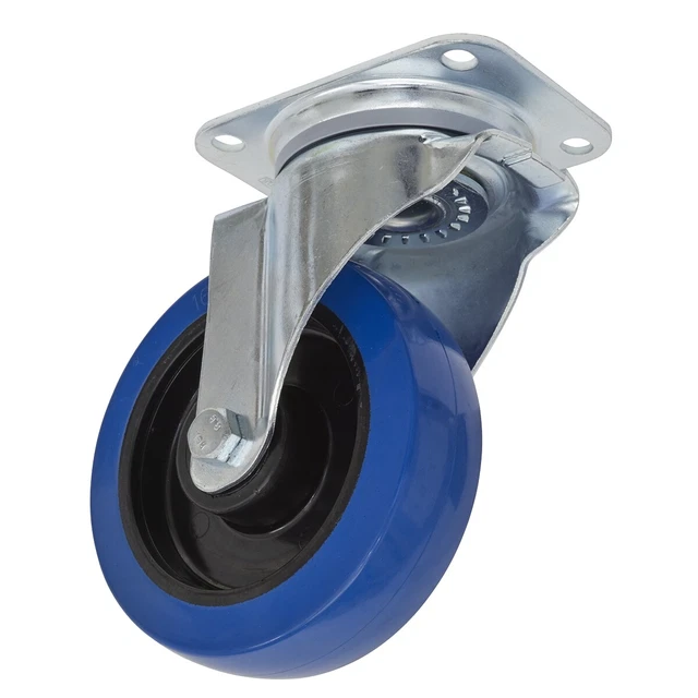 Sealey SCW3160SP Roulette Roue Pivot Plaque Ø160mm