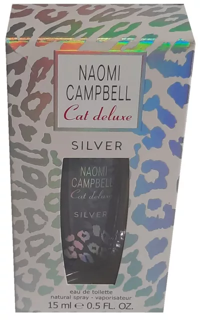 Naomi Campbell Cat Deluxe SILVER Eau de Toilette 15ml EdT Spray