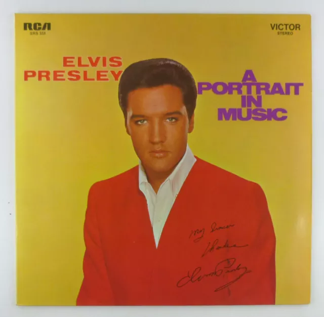 12 " LP - Elvis Presley - A Portrait En Musique - O1872 - k1