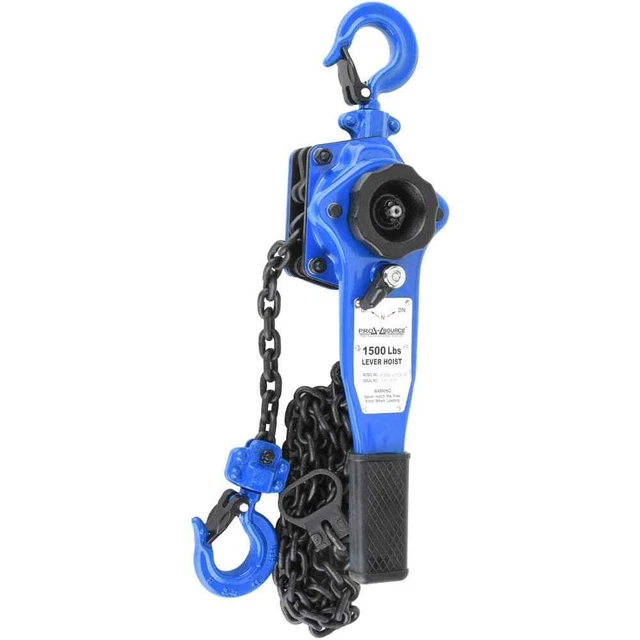PRO SOURCE PS-MH-HOIST-005 Manual Lever Hoist, 1 Chain