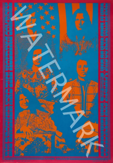 Big Brother Holding Company - San Francisco - 1967 Vintage Music Poster