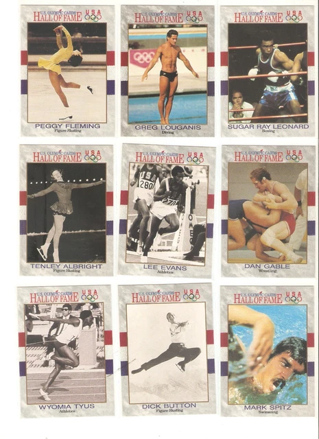 1991 Impel Marketing US OLYMPIC CARDS HALL OF FAME ***PICK YOUR CARD!***
