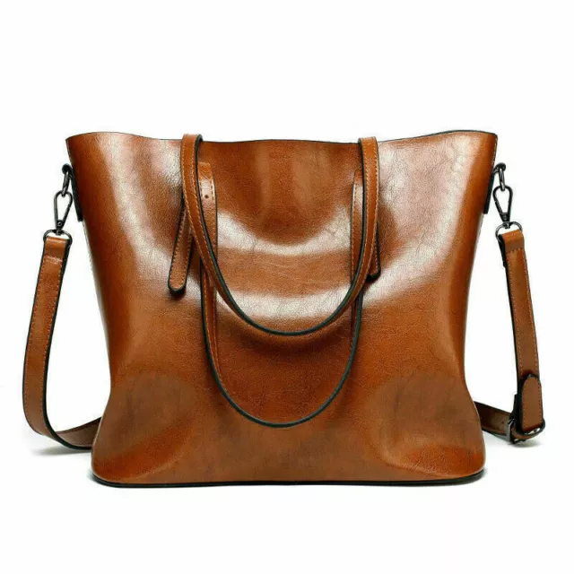 Women Lady Leather Handbag Shoulder Bag Crossbody Satchel Messenger Purse Tote