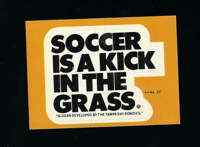 1979 Topps NASL Soccer Stickers Edmonton Drillers # 20 EXCELLENT