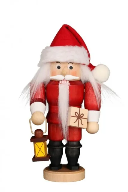 New in Box - Christian Ulbricht - Dark Red Santa Mini German Nutcracker 32-721