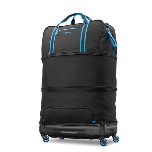 20" Rolling Wheeled Tote Duffle Bag Carry On Luggage expandable Travel Suitcase 4