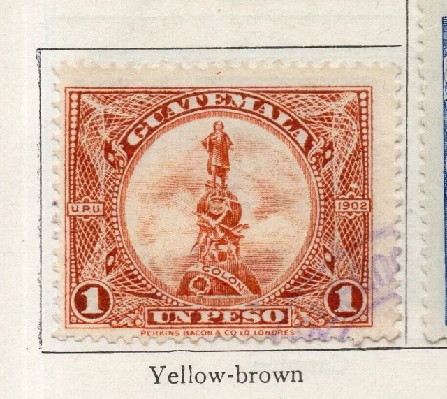 Guatemala 1925 Early Issue Fine Used 1P. NW-217069