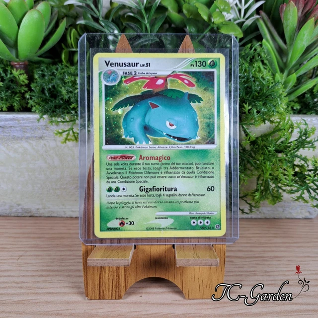 POKEMON VENUSAUR Lv.51 20/132 Prodigi Segreti Holo Italiano