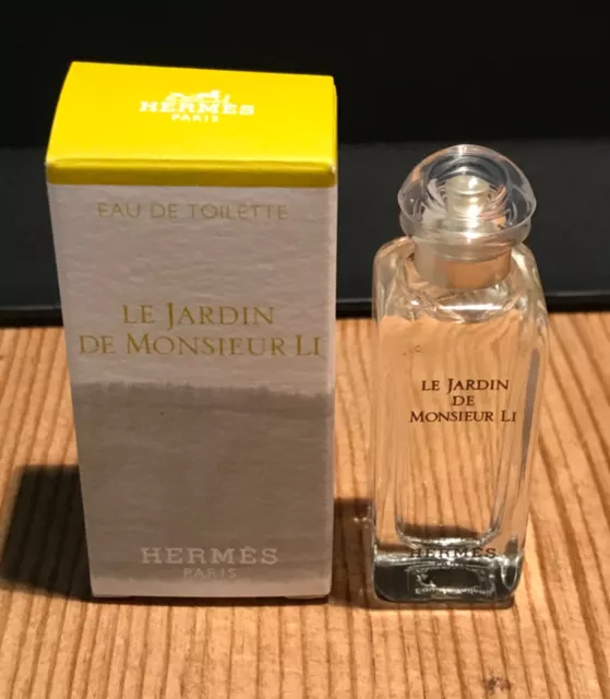 Miniature de parfum HERMÈS “Le jardin de Monsieur Li” 7,5ml   EDT  Très bon état