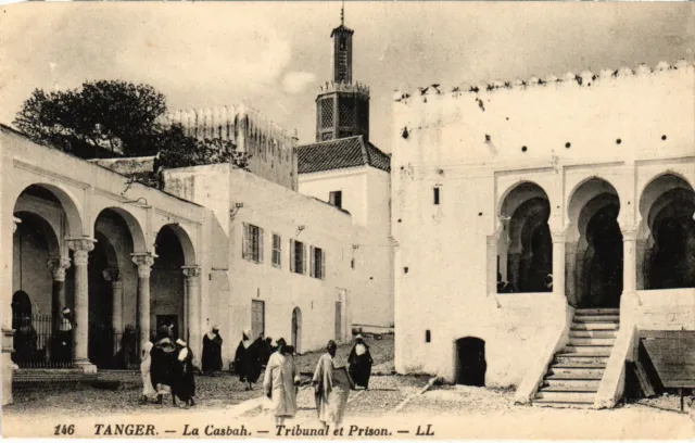 CPA AK MAROC TANGER La Casbah - Tribunal et Prison (1359246)