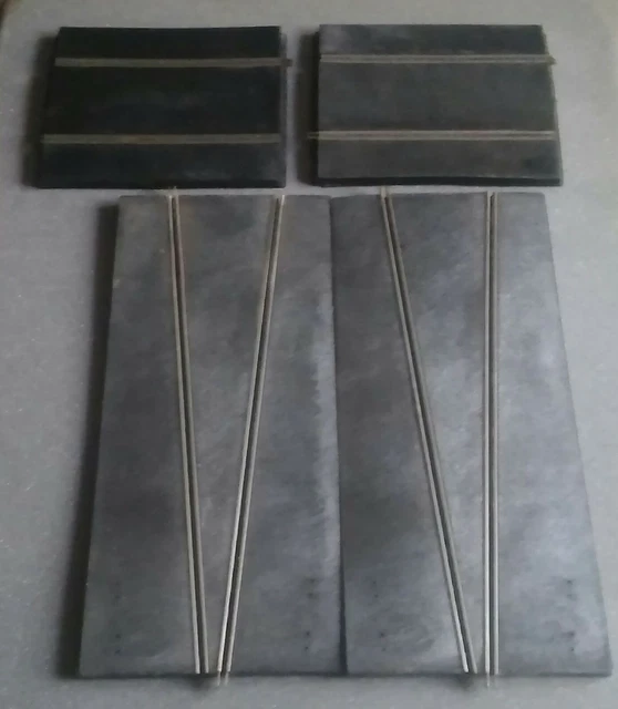 Anciens rails au 1/32ème pour circuit de voitures électrique Scalextric/Meccano 2