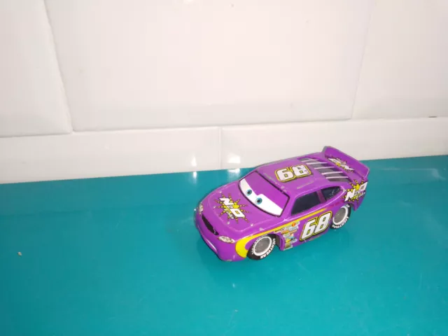BAC1 Voiture métal Mattel Cars Disney Pixar manny flywheel n2o cola