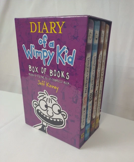 DIARY OF A Wimpy Kid Box Set Books 5-7 And The Do It Yourself Book In ...