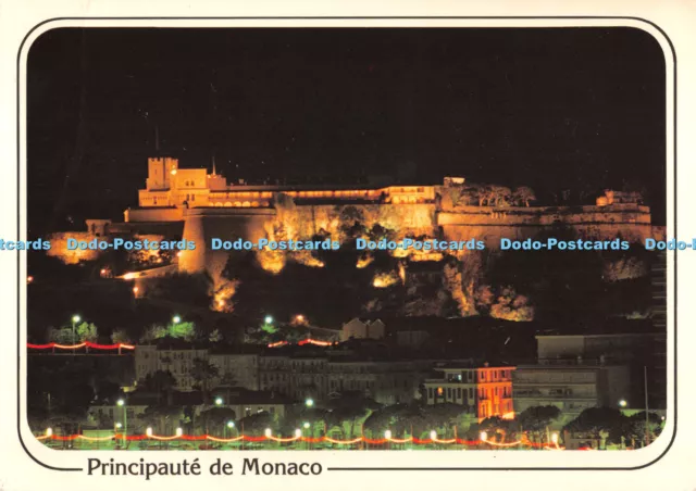 D091092 Principaute de Monaco. Reflets de la Cote dAzur. Monaco. Le Palais la nu