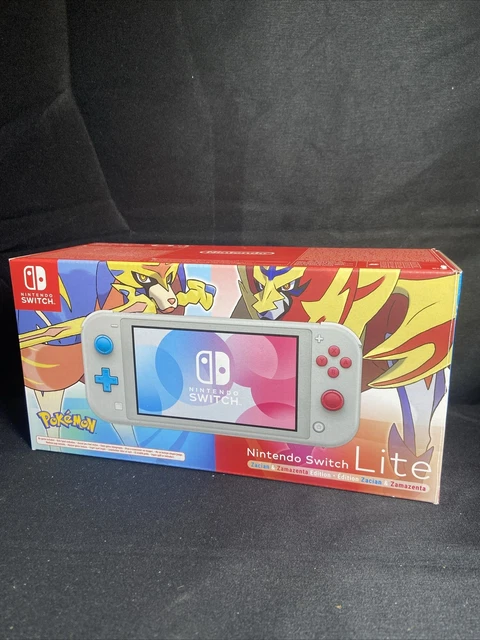 Nintendo Switch Lite Édition Limitée Pokémon Zacian & Zamazenta - Complète - Consoles Nintendo Switch Lite Édition Limitée Pokémon Zacian & Zamazenta - Complète - Consoles
