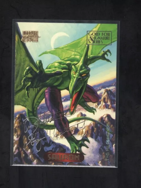 1994 Marvel Masterpiece Gold Signature Series #103 Sauron