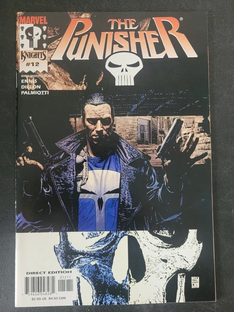 THE PUNISHER Vol 3 #12 (2000) MARVEL KNIGHTS GARTH ENNIS STEVE DILLON BRADSTREET