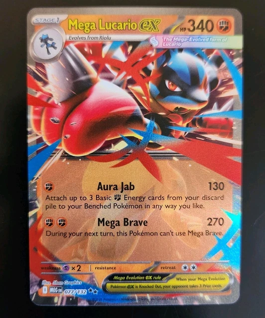 Méga-Lucario ex 188/132 Méga-évolution