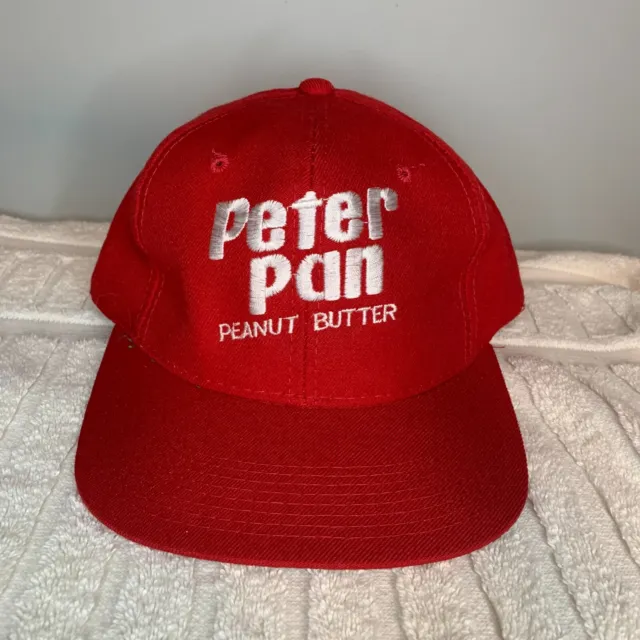 Vintage Rare Sports Specialties Peter Pan Peanut Butter Embroidered Snap Back Ha
