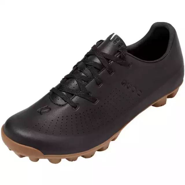 Klickpedal-Schuhe Quoc Gran Tourer Gravel Shoe - Black/Gum 45