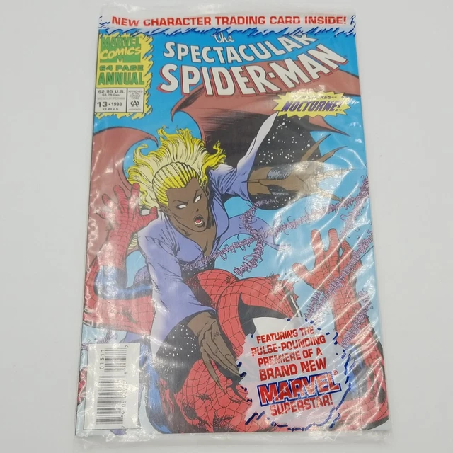 Spectacular Spider-Man Annual #13 Sealed w/Card Nocturne 1993 Marvel Comics